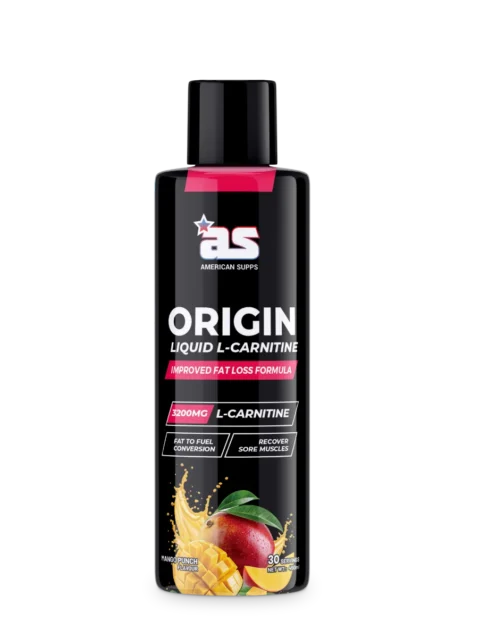 American Supps ORIGIN Liquid L-Carnitine 3200MG | 450ML | 30 Servings